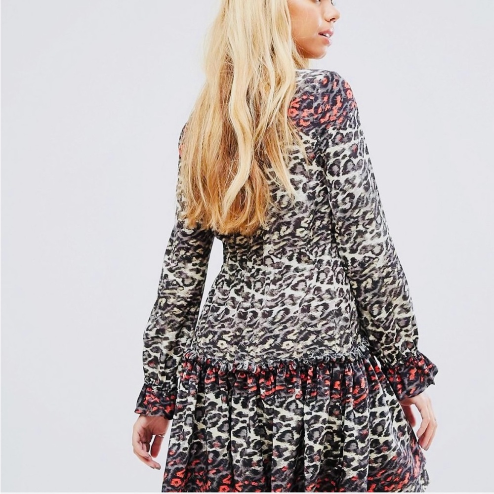 All Saints “Alia Juba” Silk Dress - Picture 3 of 7